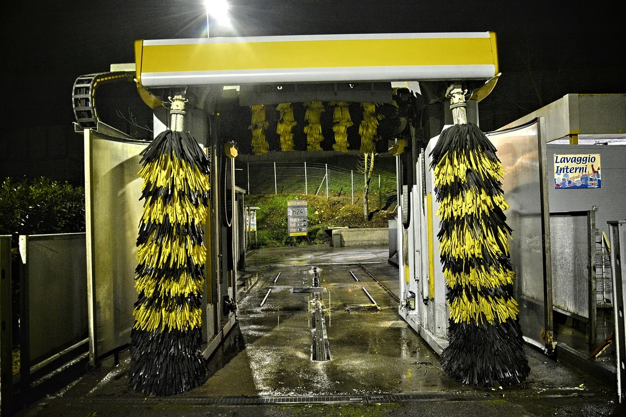 car wash, street, architecture, business, car wash, car wash, car wash, car wash, car wash. Car Wash Lot Design for Faster Queue Flow: One Entrance, One Exit