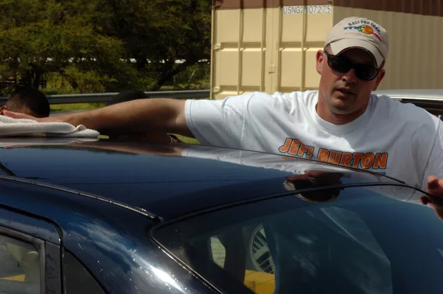 Army Staff Sgt. Thomas Macagg wipes a newly cleaned car dry at the Joint Task Forces' Joint Detention Group Ball Carwash fundraiser, May 24, at the car washing station near the Lyceum Theater. The car wash was held as a fundraiser for the JDG Ball in September to help offset the cost for the attendi. The margin math behind a car wash business