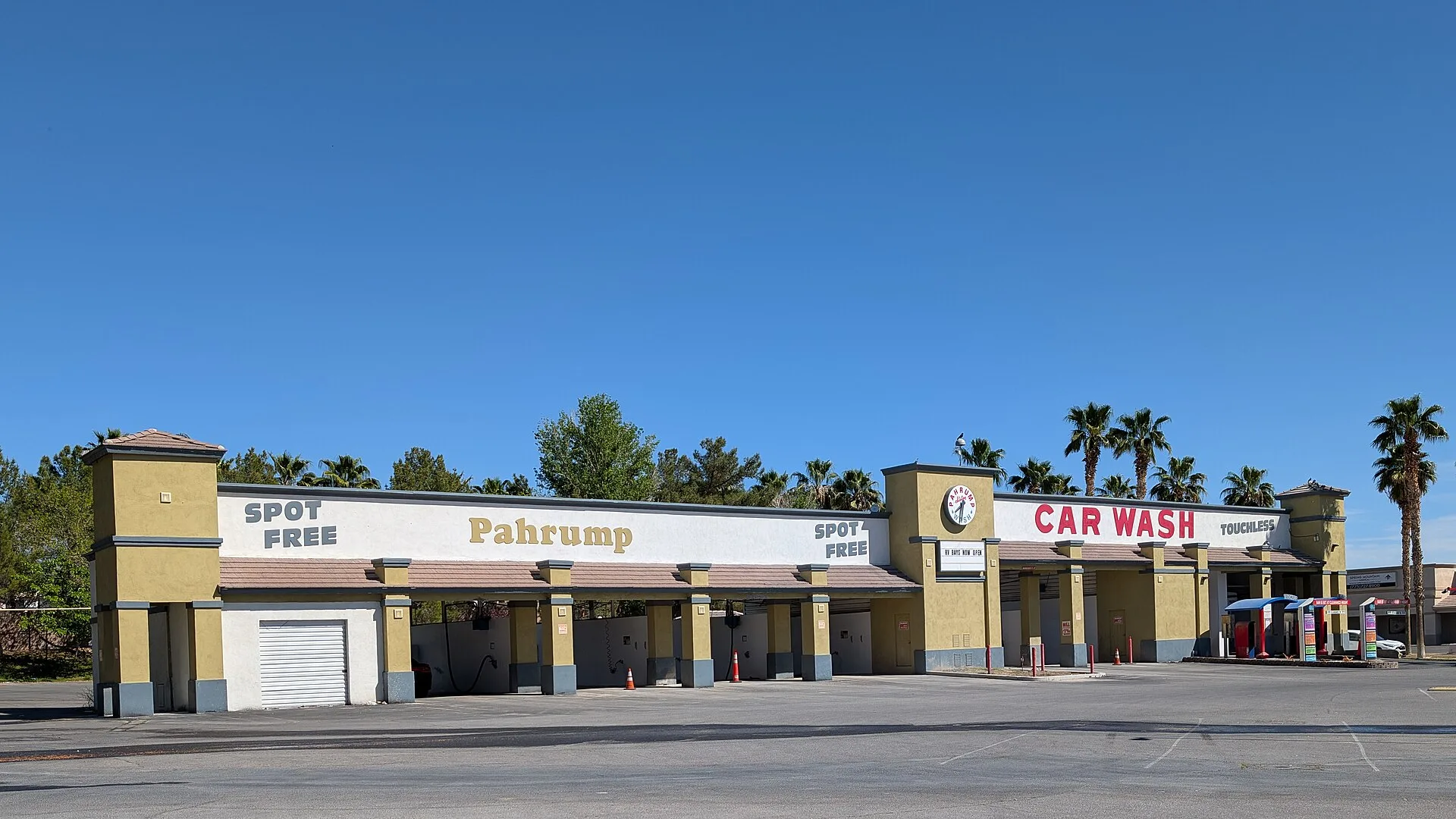 Glo Car Wash has an automatic touchless bay and 6 self-service car wash stations. 2130 East Postal Drive, Pahrump, Nevada 89048. Car wash site selection and location, reviewed without the sales pitch