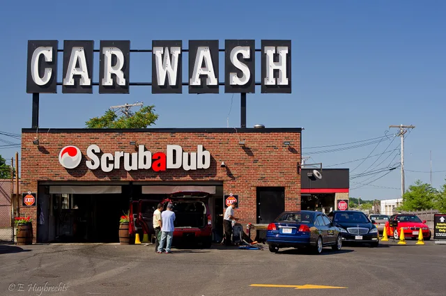 CAR WASH ScrubaDub. Getting car wash customers to drive in: Google profile upkeep and honest reviews