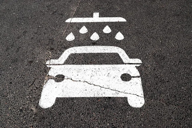 car wash, sign, clean, wash, water, symbol, transport, automobile, nature, shower, vehicle, silhouette, information, petrol station, icon, gray car, gray information, gray clean, gray shower. Local listing upkeep for car washes: a Google Business Profile audit