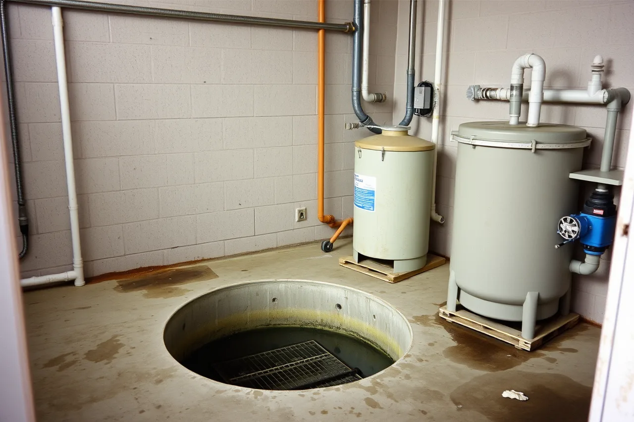 Car wash reclaim system pit, filters, and covered storage tank (Water recycling rules and bay throughput in Phoenix and Arizona)